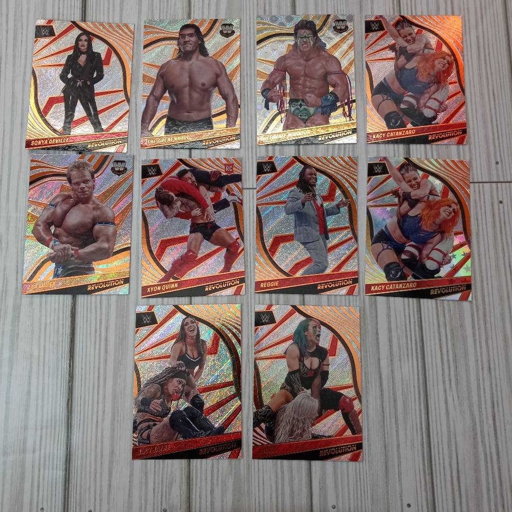 Panini 2022 Revolution Debut Edition Wrestling Trading Cards